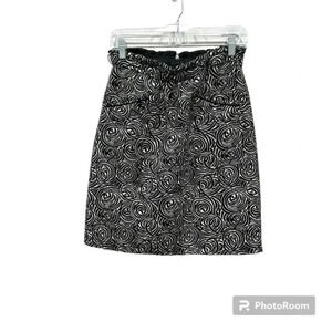 Anthropologie elevenses printed skirt 4
